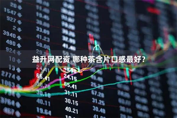 益升网配资 哪种茶含片口感最好？